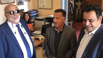 Στην Κάλυμνο ο υποψήφιος Ευρωβουλευτής Παναγιώτης Κουρουμπλής