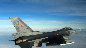 Τουρκικά αεροσκάφη F - 16 πέταξαν πάνω από ελληνικό νησί