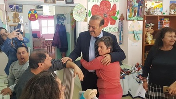 Κοντά στα παιδιά του Κέντρου «Ελπίδα» βρέθηκε ο Δήμαρχος Ρόδου