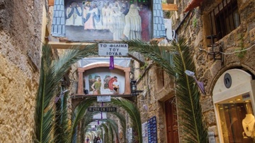 Η αναπαράσταση των Θείων Παθών στον Άγιο Φανούριο στη Μεσαιωνική Πόλη Ρόδου
