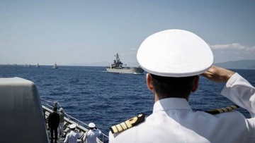 Κατάπλους πολεμικών πλοίων του Αρχηγείου Στόλου στην Κάρπαθο