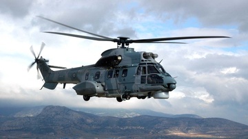 Με super puma οι εκλογικοί αντιπρόσωποι στο Καστελλόριζο