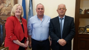 Στο Δημαρχείο της Ρόδου η πρέσβης της Ιρλανδίας