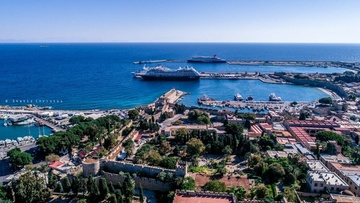 Η Ρόδος στους 5 καλύτερους προορισμούς κρουαζιέρας στην Α. Μεσόγειο