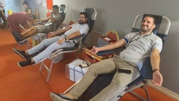 Εθελοντική αιμοδοσία στο «Atlantica»