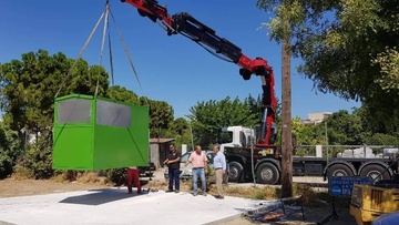 Τοποθετήθηκαν και τίθενται σε λειτουργία οι 5 μηχανικοί κομποστοποιητές του Δήμου Ρόδου