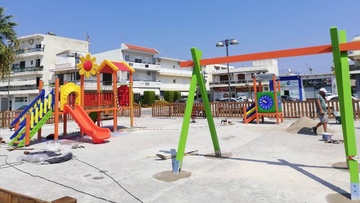 Έτοιμη σε λίγες μέρες η νέα παιδική χαρά της Ιαλυσού