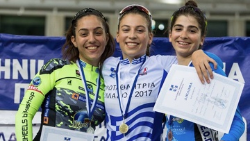 Μετάλλια για Μπέντα, Νικήτα και Τσαβαρή στο Πανελλήνιο πρωτάθλημα ποδηλασίας
