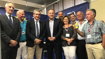 Τα περίπτερα των Δωδεκανησιακών επιχειρήσεων επισκέφθηκε ο Γ. Παππάς στη ΔΕΘ