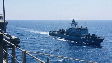 Στη Ρόδο πολεμικό  πλοίο της Κύπρου