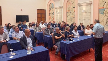 Συνάντηση μελών του συλλόγου Διευθυντών Ξενοδοχείων Ρόδου