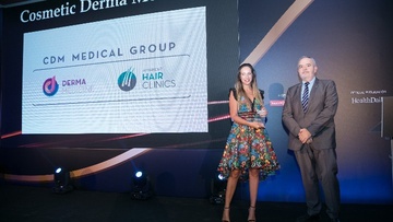 Ο ιατρικός όμιλος Cosmetic Derma Medicine Medical Group βραβεύεται για την αναπτυξιακή του δραστηριότητα 