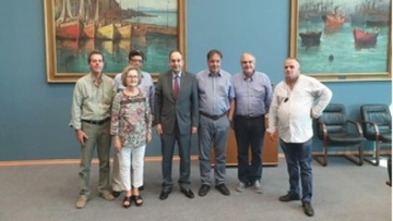 Συνάντηση του δημάρχου Κάσου με τον υπουργό Ναυτιλίας και Νησιωτικής Πολιτικής