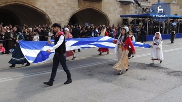 Με μάσκες στις παρελάσεις της 28ης Οκτωβρίου