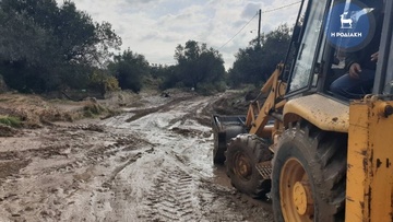 "Βούλιαξαν" απο τη βροχή Αφάντου και Κολύμπια
