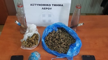 Συνελήφθησαν στη Λέρο τρεις αλλοδαποί για κατοχή ναρκωτικών ουσιών