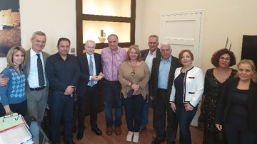Συναντήσεις με εκπροσώπους της Τοπικής Αυτοδιοίκησης είχε αντιπροσωπεία της ΕΣΗΕΠΗΝ και του ΤΕΑΣ στη Ρόδο