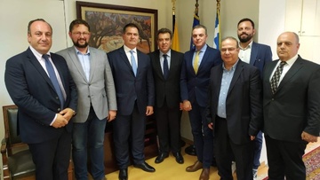 Συνάντηση του Υφ. Τουρισμού, Μάνου Κόνσολα, με τον Επιμελητηριακό Όμιλο Ανάπτυξης Ελληνικών Νησιών