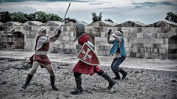 Εργαστήριο σκηνικής ξιφομαχίας από το «Μεσαιωνικό Ρόδο»