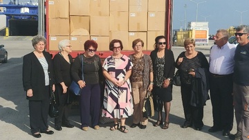 Μεγάλη ανθρωπιστική βοήθεια προς την Αλβανία  από τον φιλανθρωπικό σύλλογο Παραδεισίου «Αγία Μαρίνα»