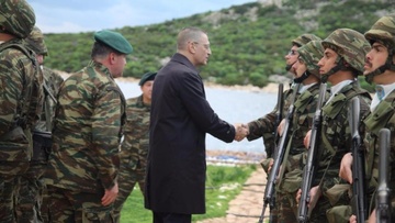 Επίσκεψη του υφυπουργού Αλκ. Στεφανή στη Μεγίστη, τη Στρογγύλη και τη Ρω