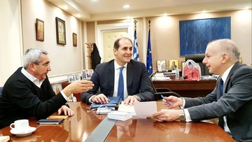 H ατζέντα του 2020 και η δημόσια περιουσία στο επίκεντρο των  επαφών του περιφερειάρχη