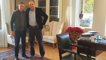 Στο Μέγαρο Μαξίμου ο Δήμαρχος Κω Θεοδόσης Νικηταράς για την παραλία της Νέας Αλικαρνασσού