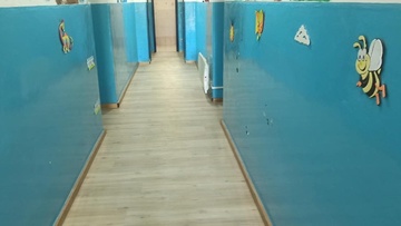 Ολοκληρώθηκε η τοποθέτηση του νέου ειδικού τάπητα στον παιδικό σταθμό Λακκίου Λέρου