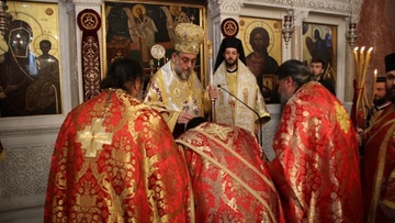 Χειροτονία πρεσβύτερου στη Ρόδο