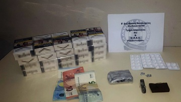 Συνελήφθη 30χρονος για κατοχή ναρκωτικών και λαθρεμπόριο καπνού