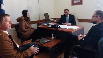 Με εκπροσώπους του πανεπιστημίου Λευκωσίας, συναντήθηκε ο Στράτος Καρίκης
