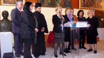 Βράβευση της Πολύμνιας Θεοδωρίδη-Μαμή