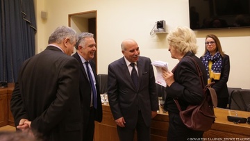 Συνάντηση του Β. Υψηλάντη με τον Πρέσβη της Τυνησίας στην Αθήνα