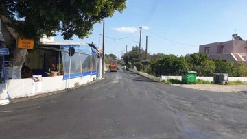 Ξεκίνησαν ασφαλτοστρώσεις στα Κολύμπια