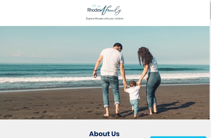Η ιστοσελίδα “Rhodes4family” είναι έτοιμη και πλήρως ενημερωμένη για τους επισκέπτες του νησιού μας