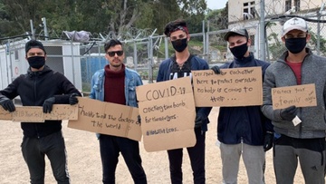 Λέρος: Εθελοντική «ασπίδα»  κατά του κορωνοϊού από πρόσφυγες