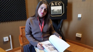 Μια Ροδίτισσα επικεφαλής στα αρχεία  του Αμερικανικού Πανεπιστημίου Καΐρου 