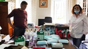 Απολύμανση των σχολείων στη Σύμη
