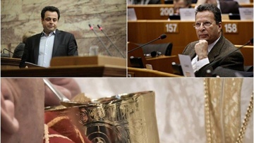 Nεκτάριος Σαντορινιός: Nα  χρησιμοποιούν... πλαστικό  κουταλάκι για τη μετάληψη
