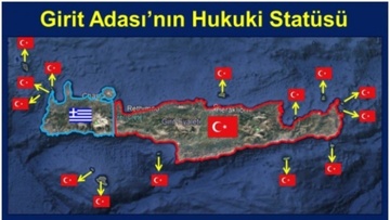 Νέα πρόκληση από την Τουρκία: Διεκδικεί νομικά την Κρήτη και τα Δωδεκάνησα