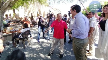 "Τρόμαξε" ο Τσίπρας από την εικόνα των κλειστών καταστημάτων στην Παλιά Πόλη