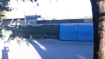 Σύντομα τελειώνει το τοιχίο στο Δημοτικό στάδιο Ρόδου