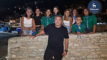Στη Σύμη Αντώνης Ρέμος- Κώστας Πηλαδάκης