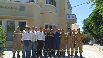 Ιδρύθηκε και λειτουργεί εποχικό πυροσβεστικό κλιμάκιο στη Λέρο