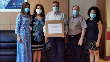 Δωρεά φορητού monitor ζωτικών  παραμέτρων στο νοσοκομείο της Ρόδου