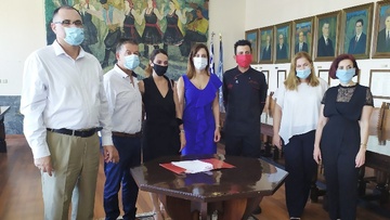 Συμφωνητικό συνεργασίας μεταξύ δήμου Ρόδου και ΑΝΚΟ