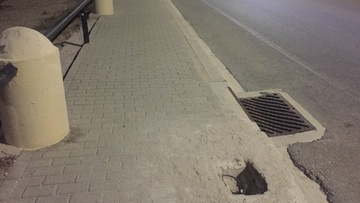 Ένας υπέροχος δρόμος για τρέξιμο  στη Ρόδο αλλά με...  ανοιχτές πληγές