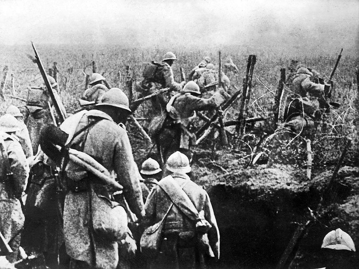 Επίθεση Γάλλων στρατιωτών κατά τη μάχη του Βερντέν 