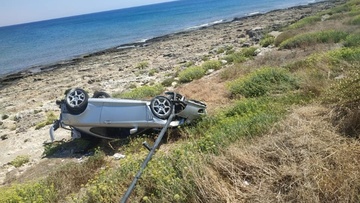 Νέο τροχαίο ατύχημα σημειώθηκε στην πόλη της Ρόδου