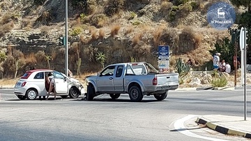 Τροχαίο ατύχημα στο Λαδικό